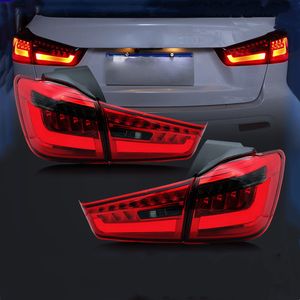 Światła ogona samochodu dla Mitsubishi ASX 2012-UP Animacja LED tylne światła tylna lampa Turn Signal Dynamic Drl Tailglight