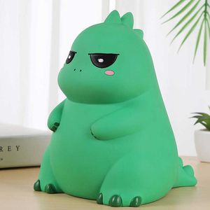 New Figurines Children Kawaii Safe Box Toy Travel Girls Dinosaur Decorative Storage Piggy Bank Funny Saving Coin Skarbonka Mystery Box OA50MB G230523