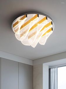 Cornici YY Light Luxury Bedroom Main Design Sense Guide Plate Soffitto Led Simple Modern