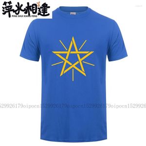 T-shirt da uomo Omnitee Summer Fashion Etiopia Camicia da uomo manica corta in cotone etiope Logo T-shirt Camisetas Abbigliamento uomo OZ-009