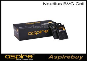 Aspire Nautilus BVC Coil Head High Quality Nautilus Atomizer Coil för Nautilusmini2 Atomizer Clearomizer 100 Autentic2519449