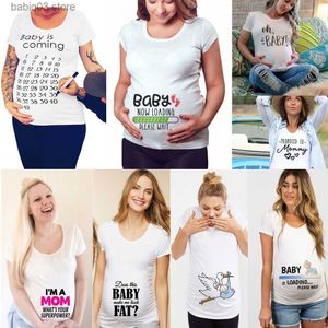 Umstands-Tops, T-Shirts, 2020, brandneue Damen-Schwangerschaftskleidung für Babys. Jetzt wird geladen. Bitte warten Sie