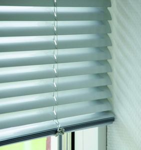 C type slat Aluminum Moisture proof waterproof 25mm Venetian blinds for office bathroom4539832