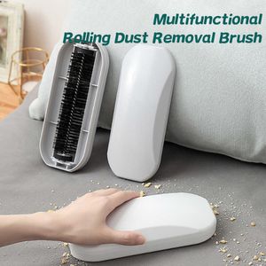Cleaning Brushes Plastic Sweeper Carpet Dirt Brush Handheld Crump Sweeper Roller Pet Hair Lint Remover Dust Crumb Nutshell Collector Cleaner G230523
