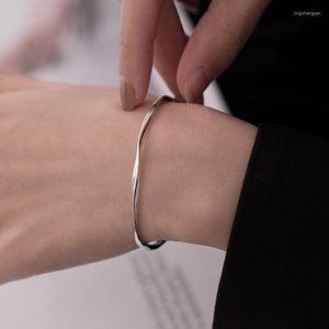 Braccialetto 925 Bracciale geometrico in argento Gioielli Moda squisita per la decorazione 2023 Marca