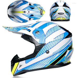 オートバイヘルメット2023 Moto Casco Integral Motorsiklet for Man Professional RacingHelmet Children Off-Road