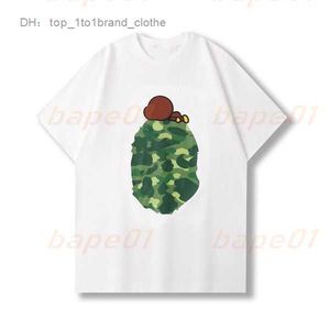 メンズTシャツメンズデザイナーTshirtカモフラージパターンシャツ猿ヘッドファッションカップ