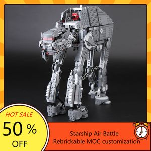 Blocks In stock 05130 Star Compatible MOC-75189 MOC-75251 Wars Heavy Assault Walker Model Building Blocks Gift Toys For Children 230523