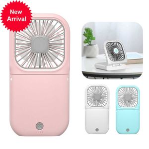 New iHoven Portable Mini Fan USB Rechargeable with Power Bank Handheld Fan Desk Adjustable Fan Air Cooler Home Office Outdoor Travel