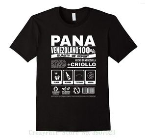 Men's T Shirts Mens Pana Venezolano Funny Venezuela Shirt Printed Summer Style Tees Male Harajuku Top Fitness Brand Clothing