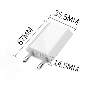 EU US US US US FAST CHARIE EU US Plug Adapter充電ヘッド充電高品質のUSB携帯電話充電器iPhone Samsung Xiaomi