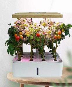 Плантеры горшки на столу лампы гидропонный садовый комплект Smart Multifunction Grower Lod для цветочных растительных растений Light7194524