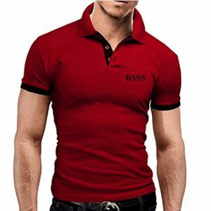 CORRETO DO MAN MOM MAN Roupos Men's Tees Polos camisa 2022 Marcas de moda Bos Summer Business Casual Sports Camise