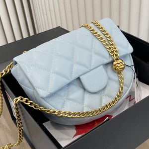 Blue Bag Shoulder Designer Bags Leather Woman Messenger Handbag Clutch Flap Wallet Cross Body Brand Women Backpack
