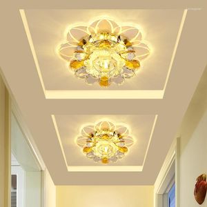 Ceiling Lights 5W LED Aisle Light Modern Crystal Lamp Creative Corridor Entrance Stairs