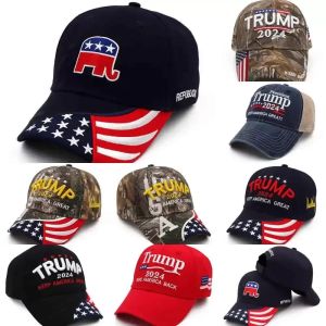 Başkan Donald Trump 2024 Ball Hat Beyzbol Banner Flags Caps Tasarımcılar Yaz Şapkaları Kadınlar Erkek Snapback Sport Jogging Açık Plaj Toptan