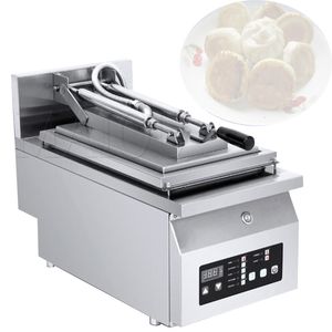 Máquina automática de bolinho de massa frita comercial Gyoza bolinho de massa fritadeira para pães fritos panela de panqueca