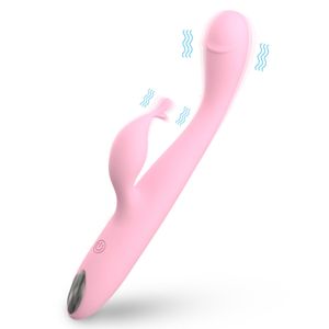 Vibradores vibradores vibradores de coelho fêmea g-spot vibrator fêmea tamanho de dedo mínimo para iniciantes clitóris de mamilo estimulador de brinquedos sexuais de brinquedos adultos 230524