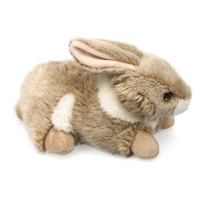 Erect ear baby brown rabbits toys gift children s day doll smart plush family park cartoons sleeping good mascot animals stuffed toy soft decoration ba43 F23