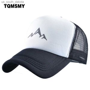 Berretti da baseball TQMSMY Summer Mountain Berretto da baseball traspirante da uomo e da donna Berretto da baseball da uomo casual Cappello da camionista regolabile TMA67 L230523