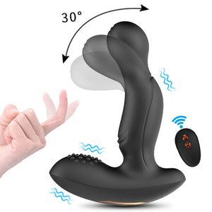 Vibratoren Analplug Vibrator tickendes Prostata-Massagegerät Masseur Vaginalstimulator männliches Sexspielzeug männliches Sexspielzeug 230524