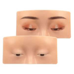 Other Permanent Makeup Supply Premium 5D Eyebrow Tattoo Practice Skin Eye Makeup Training Skin Silicone Practice Pad for Makeup Beauty Academy 230523