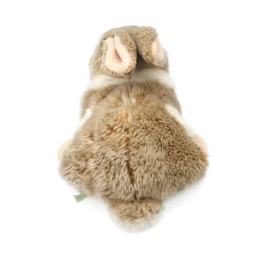 Baby brown rabbits toys doll plush family park long ear animals cartoon cute simulation bunny mother s day gifts sleeping soft mascot stuffed toy decoration ba43 F23