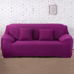 Sandalye kanepe slipcovers düz renkli spandeks modern iki ve üç koltuk sa45096