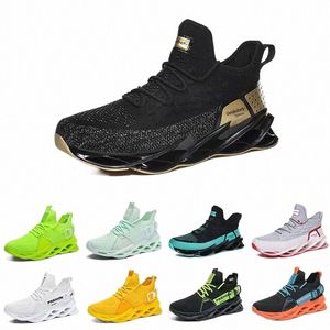 Männer Laufschuhe Atmungsaktive Trainer Wolf Grau Tour Gelb Teal Dreifach Schwarz Grün Hellbraun Bronze Kamel Herren Outdoor Sport Turnschuhe Drei 5260#