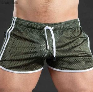 Herren Shorts Sommer Männer Shorts Fitness Bodybuilding Shorts Sexy Mesh Atmungsaktiv Schnell Trocknend Mode Lässig Joggers Strand Broadshorts L230518