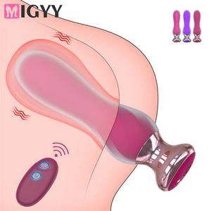 55% Off Factory Online Remote Control Anal Vibrator Male Prostate Massager Plug Adult Sex Toy for Men Women