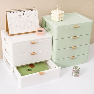 Storage Boxes Makeup Organizer Cosmetic Box Desktop Stationery Pen Holder Large Capacity Office Home Bedroom Drawer