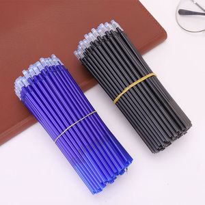 Nachfüllungen, 20 Stück, löschbare Gelstift-Nachfüllungen, 0,35 mm, Schwarz, Blau, Rot, Grün, Lila, orangefarbene Tinte, magische Stifte, Schulmaterial, Schreibzubehör, 230523