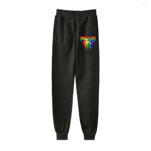 Duma mody LGBT pot gay love lesbian tęczy design flaga joggers spodni spodnie mężczyźni/kobiety strejowe patyki