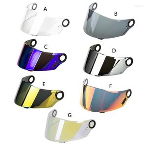 Motosiklet Kaskları Retro Visor Kask Kabarcık Kalkanı Lens LS2 FF358 396 için Koruyucu