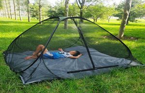 Zelte und Unterstände, Outdoor-Moskitonetz, Campingzelt, 2 Personen, automatisch aufklappbar, tragbar, Sommer, atmungsaktives Mesh, Insektenschutz, 200 x 2003373808