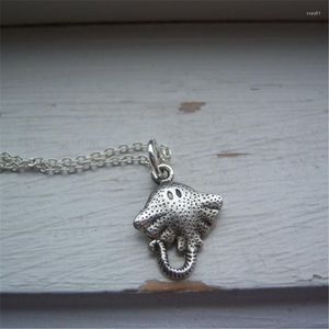 Pendanthalsband Stingray Necklace - Sea Creature Fish Jewelry