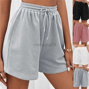 Shorts femininos mulheres shorts simples algodão casual shorts casuais de ioga praia shorts femininos shorts de perna larga externa interior 2023 y23