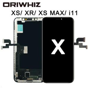 Testowany LCD Pantalla dla iphone X LCD XR 11 ekran INCELL wyświetlacz LCD montaż digitizera ekranu dotykowego dla iPhone X XS Max OLED