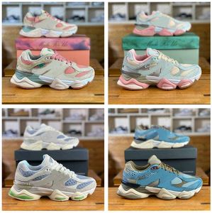 Joe Freshgoods x New 9060 Scarpe sportive Baby Shower Blue N9060 Inside Voices Penny Cookie Pink Trainer Mesh Pelle scamosciata Sneaker Bricks Woods Fuzzy Laces