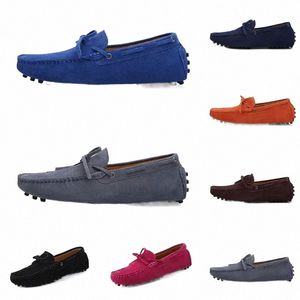 men casual shoes Espadrilles triple black navy brown wine red green Mahogany Light Tan coffee Fuchsia mens sneakers outdoor jogging walking four u9Ub#