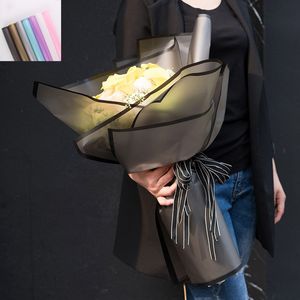 Ambalaj Kağıdı 20pcs Parlak Çiçek Buketi Ambalaj Kağıdı Paketi Çiçekçi Hediye Sarma El Sanat Kağıt DIY El Yapımı Malzeme Paketi Besleme 60x60cm 230523