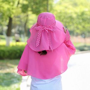 Basker Tillverkare Direktförsäljning Sunshade Hat Summer One - Piece Shawl Sunscreen Korean version Lady Mask Sun