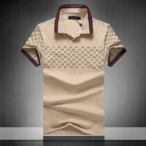 Men Polo Formal Casual Summer T Shirts Italy Designer Cotton Mens Polos Letter Print Fashion Polo Shirts