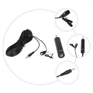 Microphones Pickup Microphone Hands Free Lapel Wireless Mic Clip-on Clip Metal Laptop