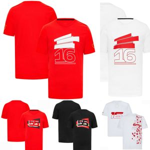 2023 F1レッドチームTシャツフォーミュラ1 Tシャツ夏の新しい公式ウェブサイトファッショングラフィックTシャツエクストリームスポーツレーシングジャージー