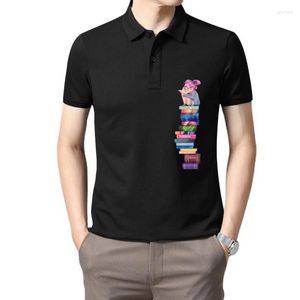 Polos masculinos verão mulheres camiseta vintage Matilda Roald Dahl Aquarela Ilustração Impressão T-shirt Book Lovers Pink Tops