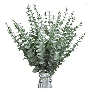 Decorative Flowers Pack Of 30 Eucalyptus Leaves Accessories Parts For Flower Arrangement Table Decoration Wedding