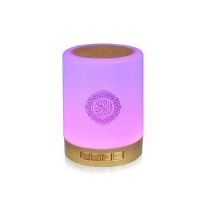Portable Speakers LED Lamp Wireless Quran Colorful Portable Home Adjustable Gift Speaker Touch Small Remote Control MP3 USBG230524