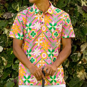Açık tişört giymek yaz erkek golf gömlek polo dağcılık giyim hızlı kuru üstler performans kısa kol nefes alabilen gömlek pike jersey 230523